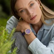Talisa February Amethyst Watch