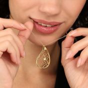 Threads Of Life Map Necklace [18K Gold Vermeil]