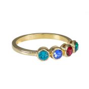 Talisa Stars Birthstone Ring [10K Gold]
