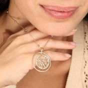 Mother's Love Map Necklace [18K Gold Vermeil]