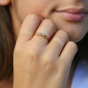 Ties of The Heart Birthstone Ring [10 Karat Gold]