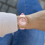 Talisa October Pink Sapphire Watch