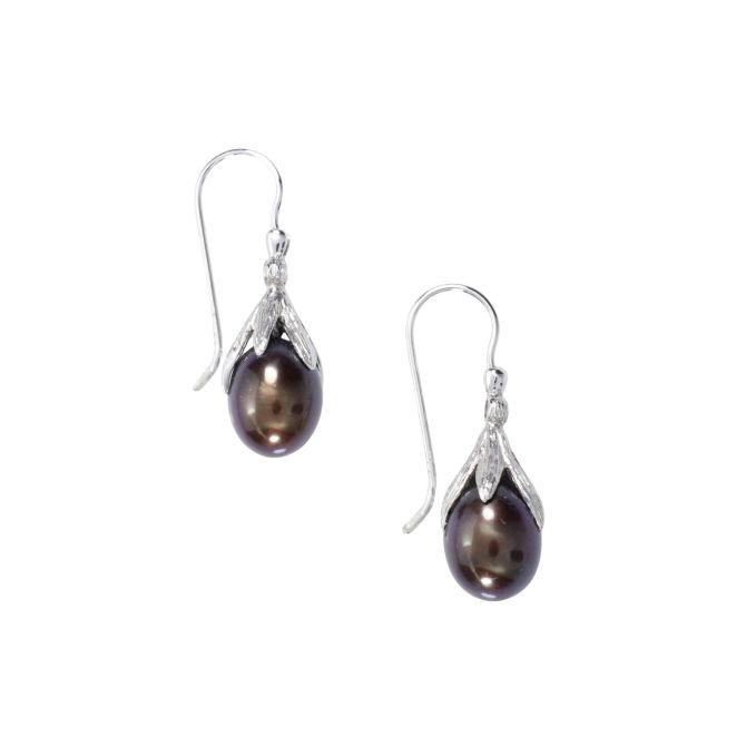 Talon Earrings [18K White Gold] 