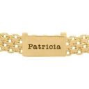 Herringbone Name Bracelet