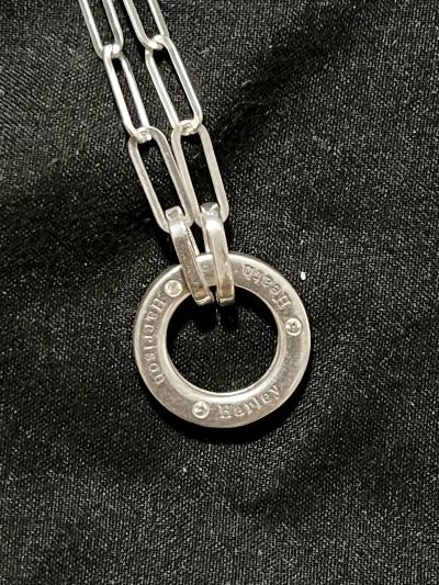 Helena Circle Link Chain Name Necklace [18K Gold Vermeil]