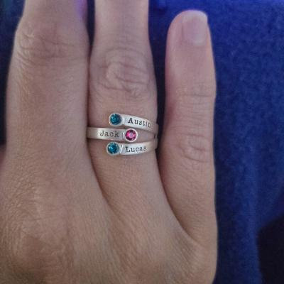 Sunbird Birthstone Ring [Sterling Silver]