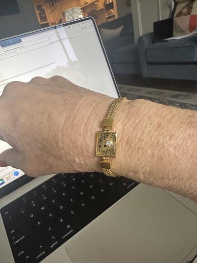 Precious Spot Silhouette Map Bracelet with Milanese Chain [18K Gold Vermeil]