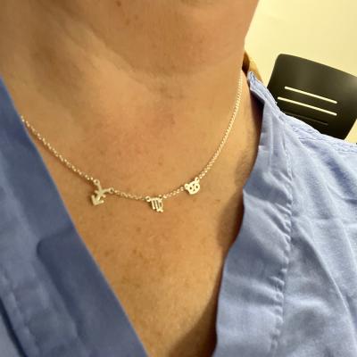 Helena Zodiac Necklace [14 Karat Gold]