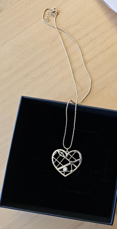 Talisa Map Necklace [14 Karat Gold]