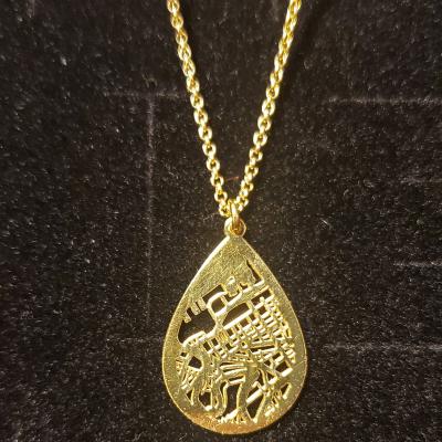 Cherished Spot Map Necklace [18K Gold Vermeil]