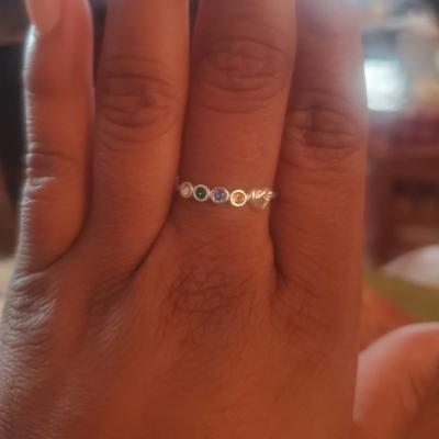 Ties of The Heart Birthstone Ring [10 Karat Gold]