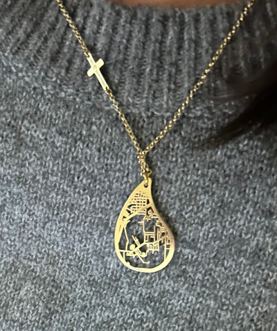 Cherished Spot Map Necklace [18K Gold Vermeil]