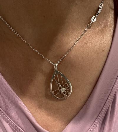 Talisa Map Necklace [14 Karat Gold]