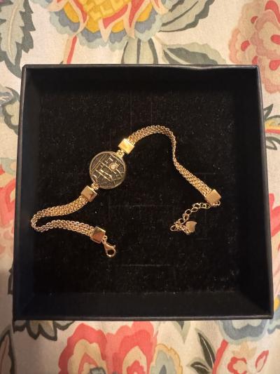 Talisa Silhouette Map Bracelet [18K Gold Vermeil]