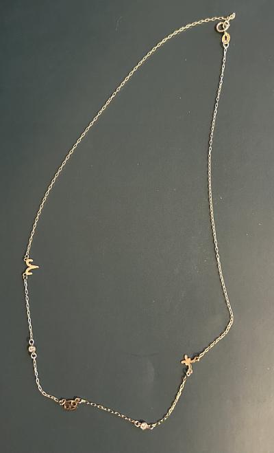 Helena Zodiac Necklace [14 Karat Gold]