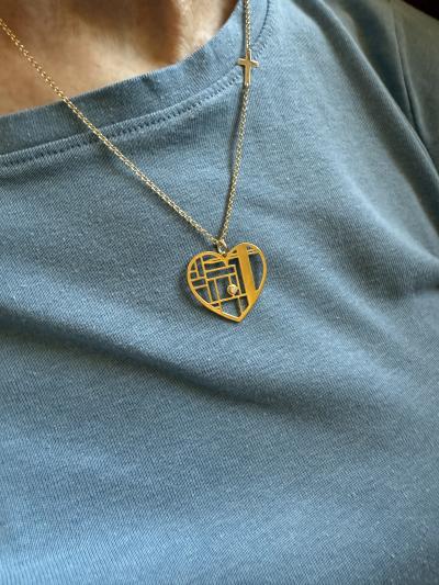 Talisa Map Necklace [18K Gold Vermeil]