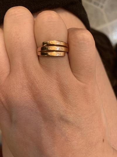 Swan Ring - 2 Names [10K Gold]
