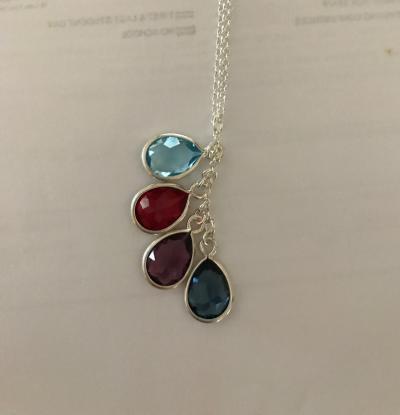 Enchanted Rain Birthstone Necklace [18K Gold Vermeil]