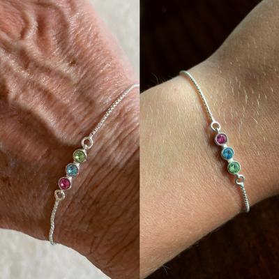 Talisa Stars Birthstone Bracelet [10K Gold]