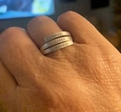 Swan Ring - 2 Names [10K Gold]