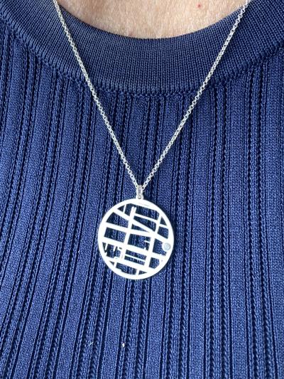 Threads Of Life Map Necklace [18K Gold Vermeil]