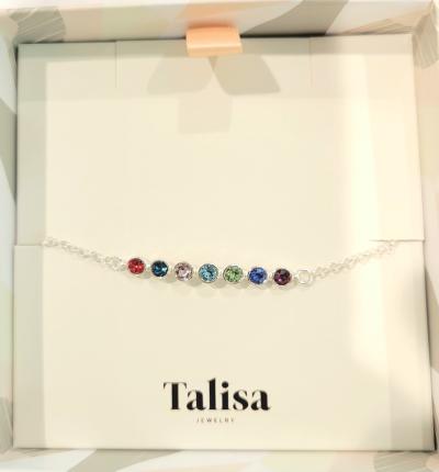 Talisa Stars Birthstone Bracelet [10K Gold]