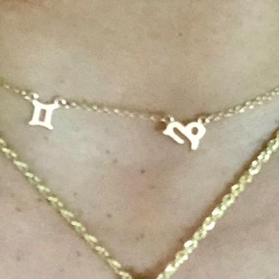 Helena Diamond Zodiac Necklace [18K Gold Vermeil]