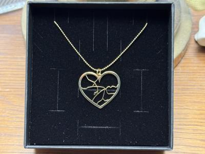 Talisa Map Necklace [14 Karat Gold]