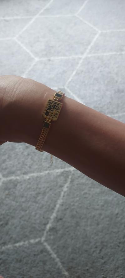 Precious Spot Silhouette Map Bracelet with Milanese Chain [18K Gold Vermeil]