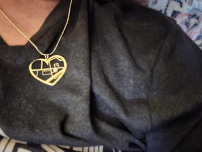 Cherished Spot Map Necklace [14 Karat Gold]