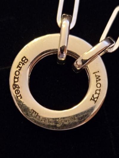 Helena Circle Link Chain Name Necklace [18K Gold Vermeil]