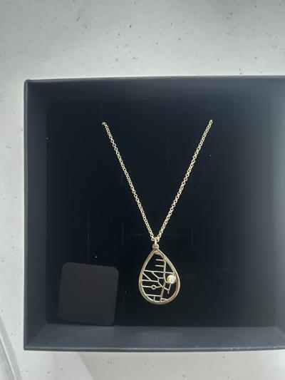 Ties of Heart Map Necklace [18K Gold Vermeil]