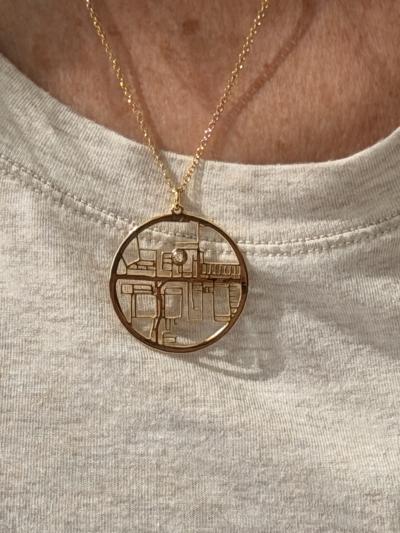 Threads Of Life Map Necklace [18K Gold Vermeil]