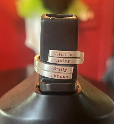 Swan Ring - 2 Names [10K Gold]
