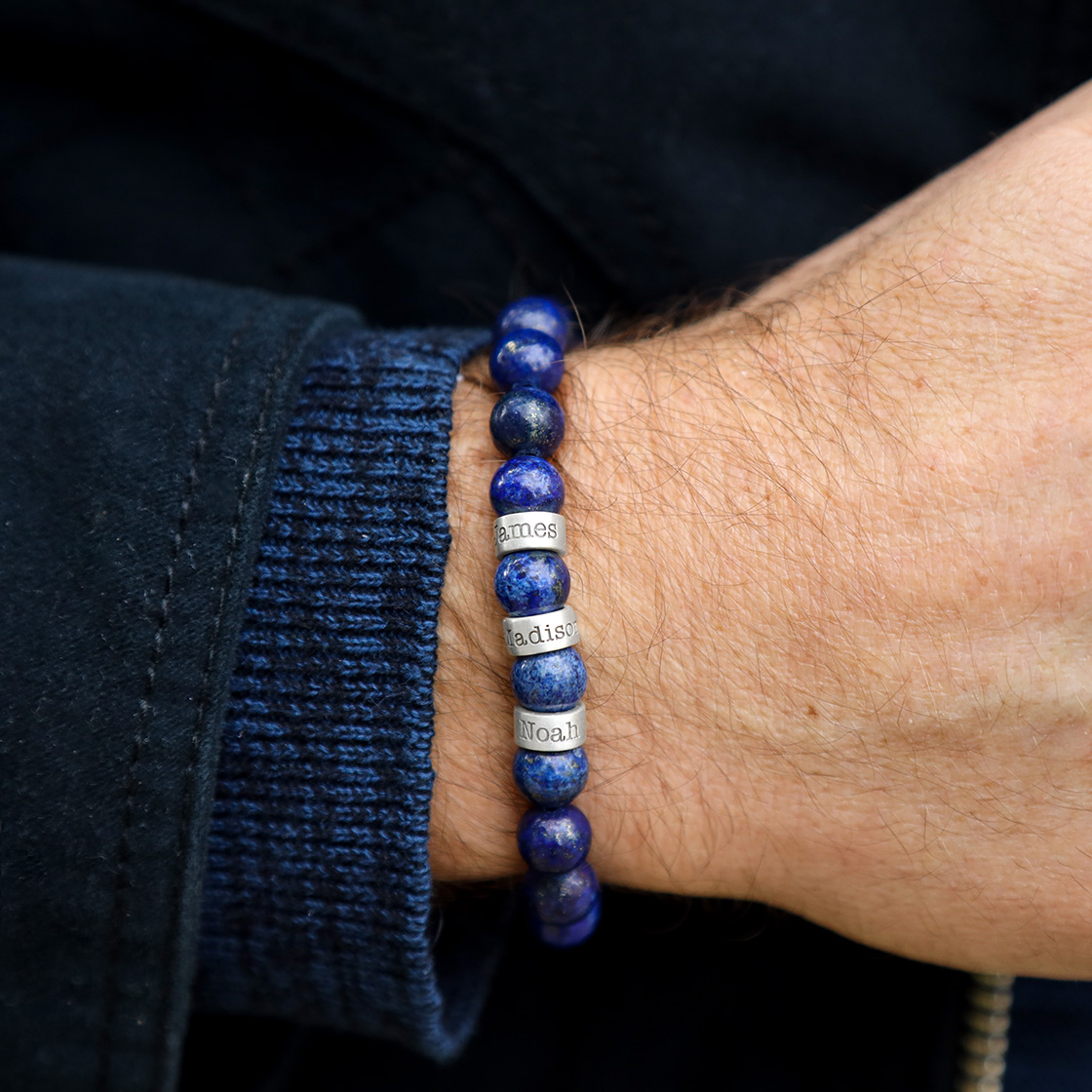 Lapis Lazuli Men's Bracelet